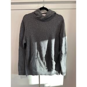 Reiss Hooded Sweater Cashmere Cotton Synthetic Blend Size XL